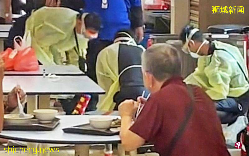 老伯喝茶途中突昏倒 医护赶抵当场抢救