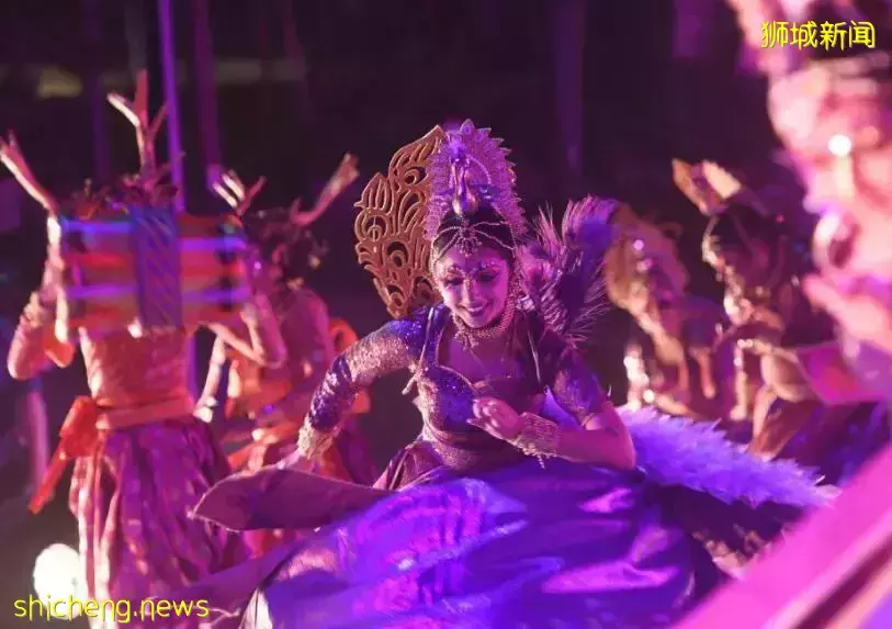 新加坡新春妝藝大遊行華人元素十足,總統:虎年健康!總理:虎虎生威