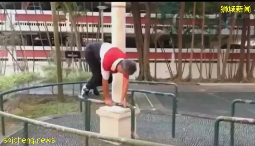What?最近新加坡老人都在玩跑酷?大爷大妈这动作太飒啦