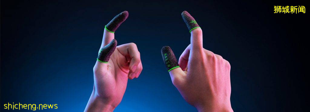 Razer推出游戏指套!仅售S$13.40,玩手机游戏装备升级啦