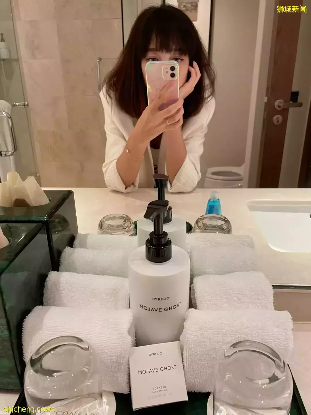 吃龙虾吃到撑,备品都是BYREDO的,推荐这间新加坡宝藏酒店