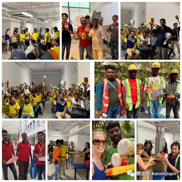 这群人收集年货,捐给客工同庆春节