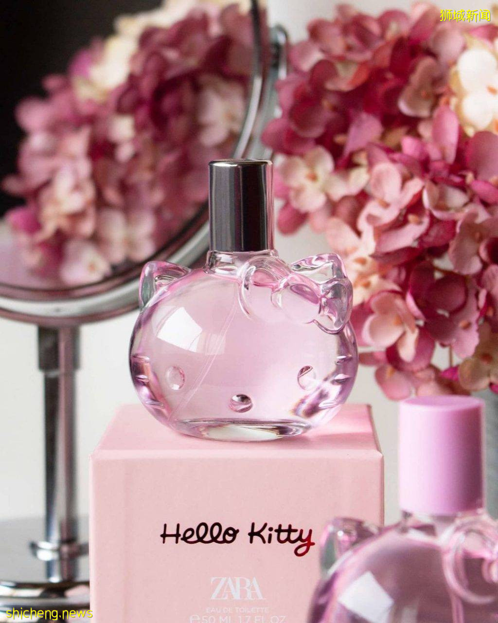 Zara联手Hello Kitty推出超甜美香水!不到20新就可以拥有