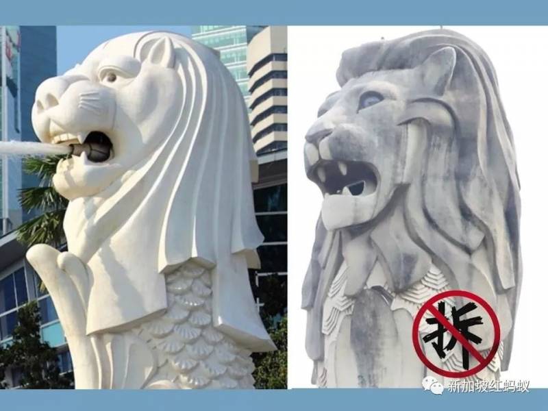 坐镇圣淘沙20多年“表情凶凶”的鱼尾狮，说拆就拆