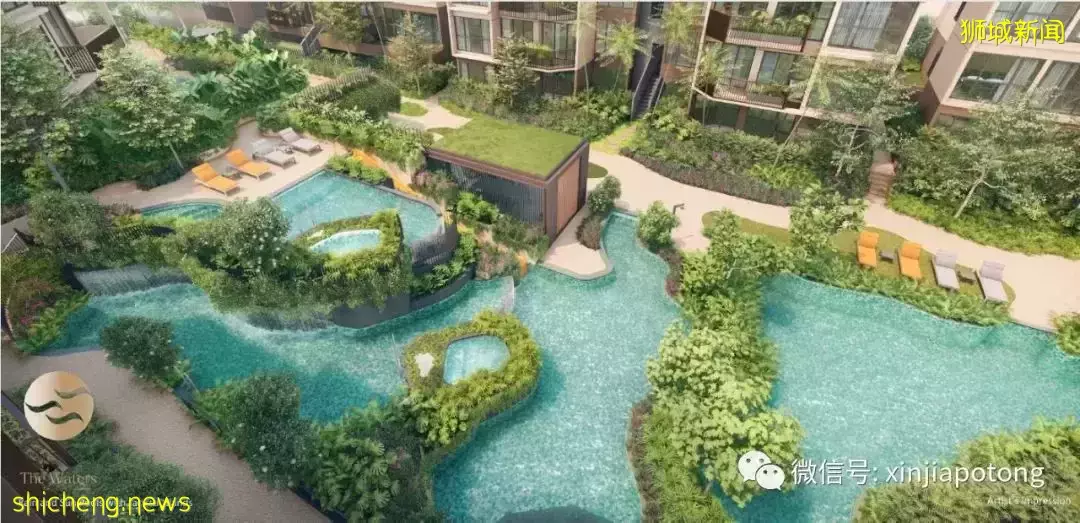 沁水軒 2021年最低開盤入場價的新私宅,5分鍾到地鐵,北部武吉坎貝拉小鎮大轉型