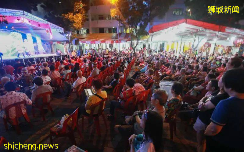 受疫情限制影响,今年新加坡中元节活动锐减