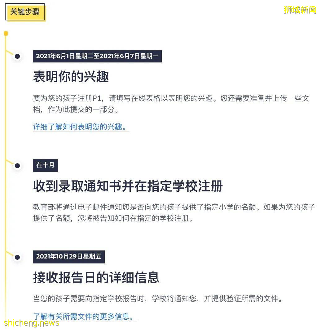 注意啦！新加坡外國學生開始報名小一了，6月1至7日填寫意向書