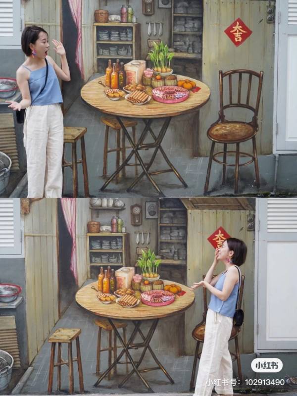 玩转小红点!新加坡壁画合集,穿梭繁华街道 打卡文艺小巷