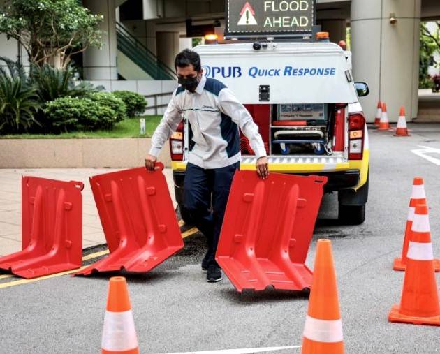 公用局添购防洪车！！应对突发性淹水