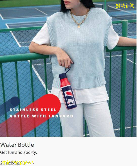 史上首次！星巴克✖️Fila跨界聯名系列！幹淨又清爽的運動風格，7月22日開搶