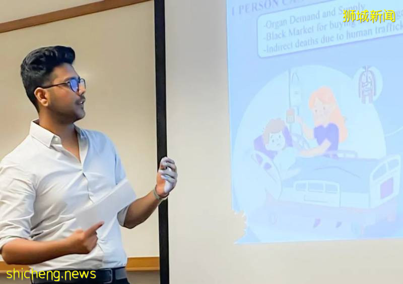 來到新加坡，他離夢想更近了一步!