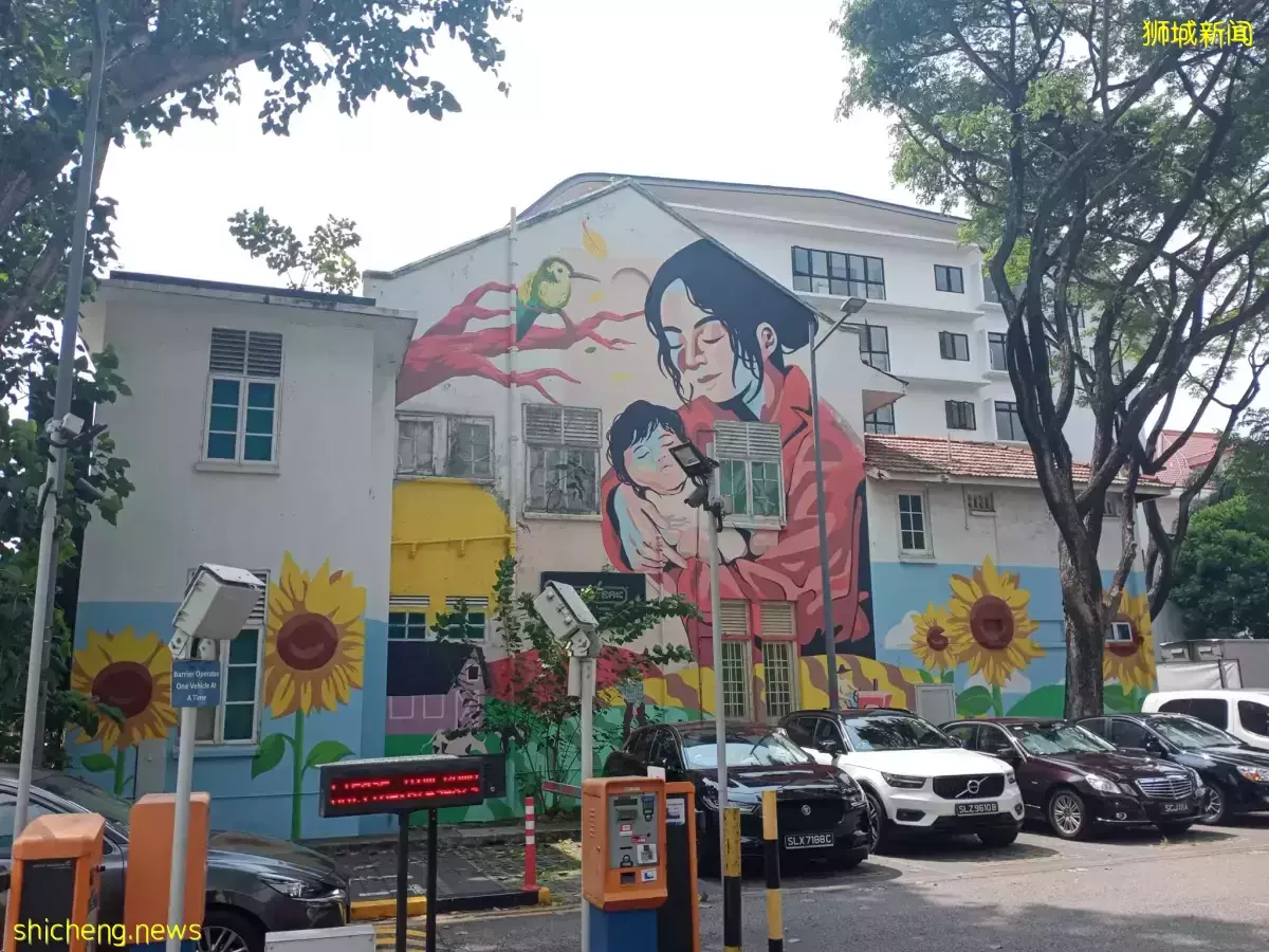 五彩缤纷巨幅壁画 给如切和东海岸路增添姿彩