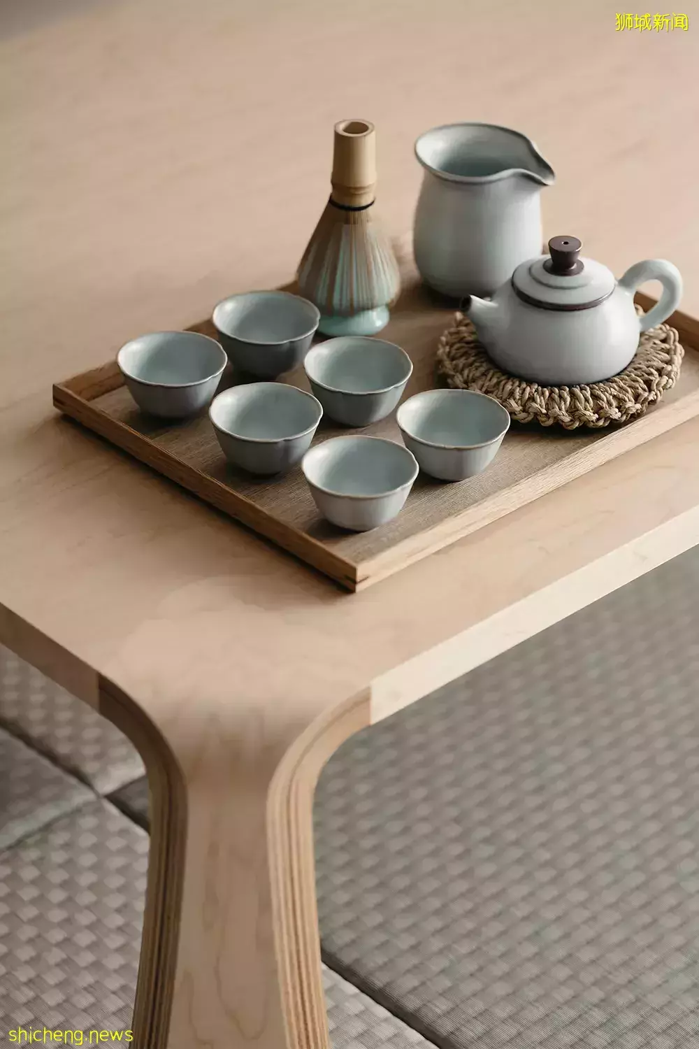 新加坡Soleil公寓，原木色帶來的禅意，​Monocot Studio