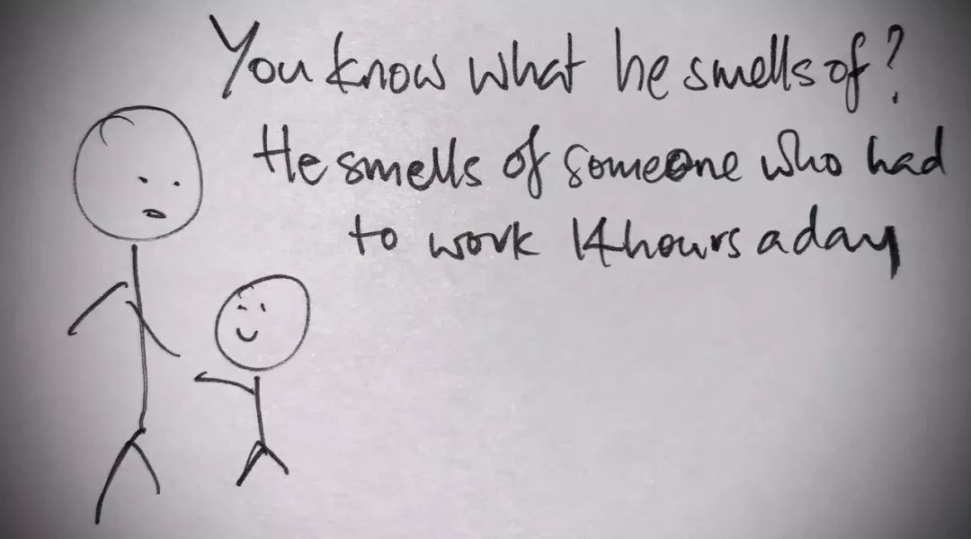 新加坡小孩问：我可以不跟外劳一起坐吗？他好臭！