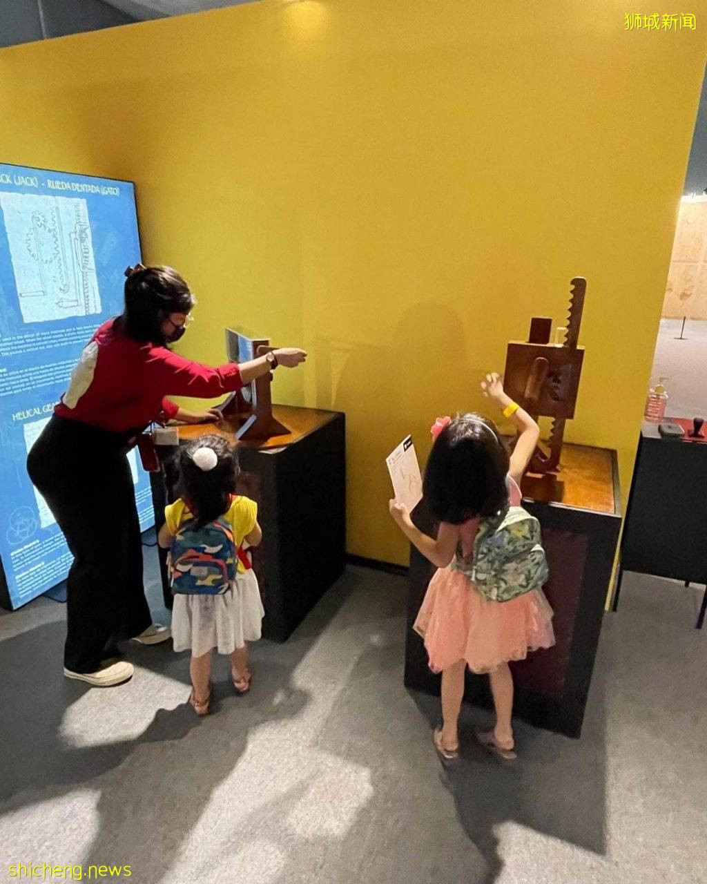 新加坡科學館“達芬奇展覽”🎨10個展區、50多項模型+畫作展出🖌重新認識這位傳奇人物