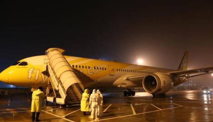 新加坡抵杭TR188航班首现非湖北旅行团患者