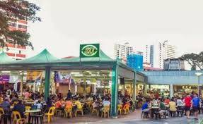 今天去吃街头美食