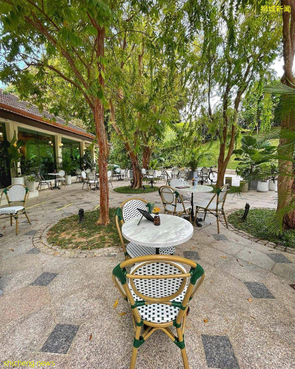 福康宁公园宝藏餐厅!Le Jardin法式田园风、鲜花绿植环绕💐新加坡版的小巴黎🇫🇷