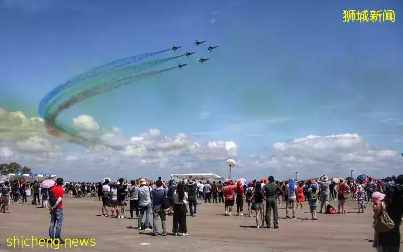 新加坡航空展線上直播 四國戰鬥機呈獻飛行表演 