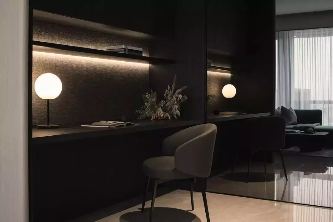 932 Designs新作 117㎡兩居室，新加坡簡約的奢華