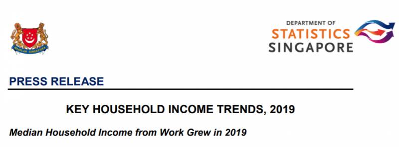 新加坡家庭月收入持续增长，平均5万人民币