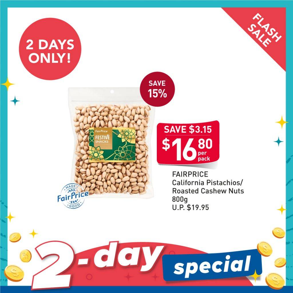 超級省錢優惠活動🎊 FairPrice推出獨家福利！每周超多精選商品，優惠高達50%💥指定分店同步推出