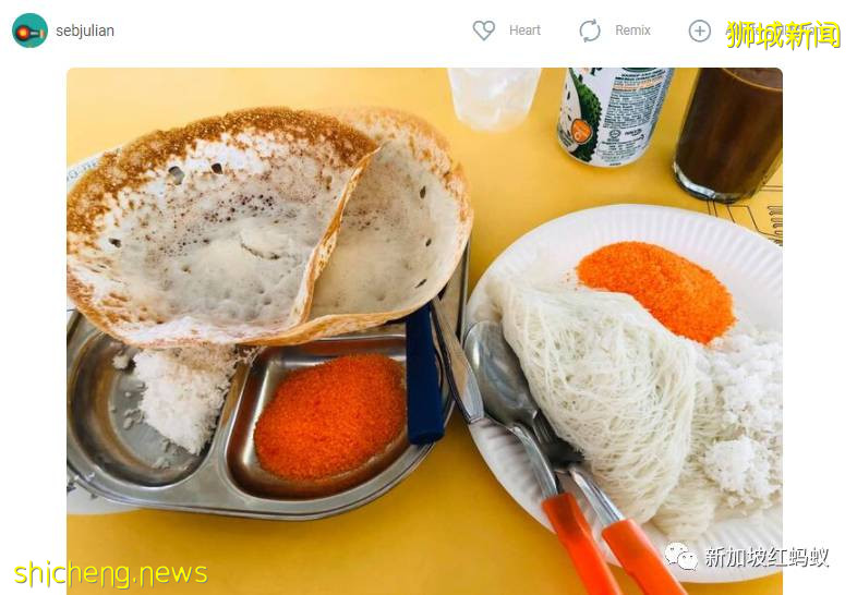 美國男明星線上廣征新加坡美食照 你覺得哪種食物最具代表性