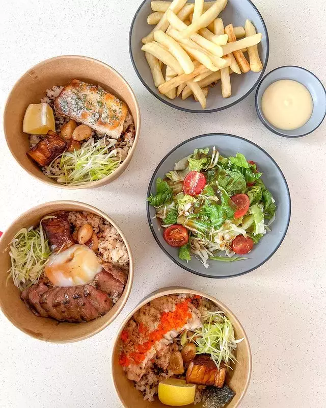 Nice Rice平价法式+日式盖饭,只需$5.80起!满满配料堆在米饭上,性价比很高👍