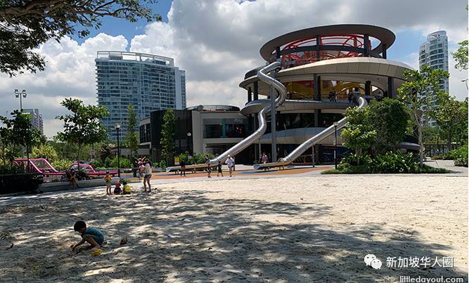 新加坡东海岸改造大型海岸乐园正式开幕!还有16米高的玩乐塔
