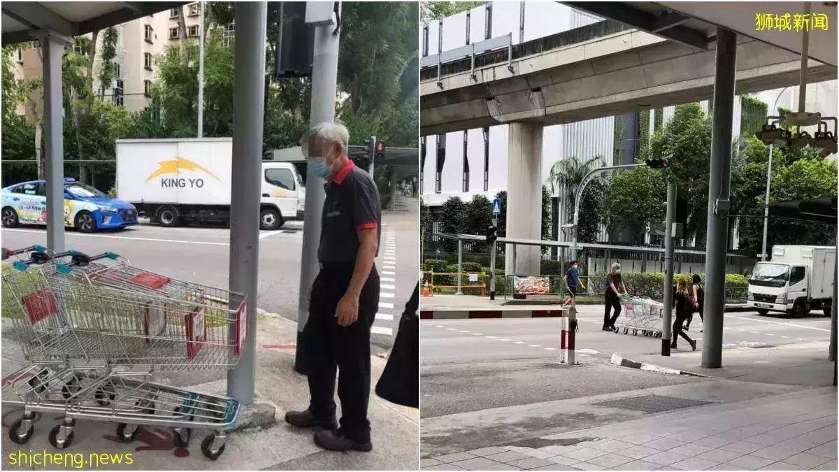 老人辛辛苦苦将推车拉回, 都是因为有这些不负责居民