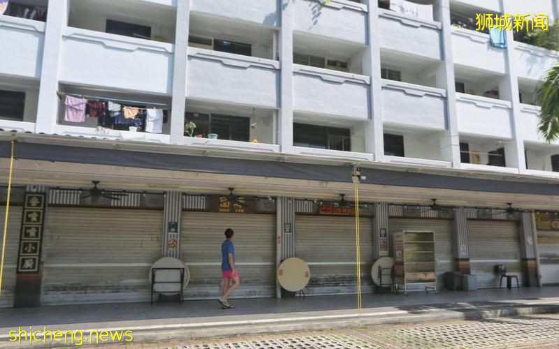 出现感染群 新民路第23座组屋咖啡店关闭两周