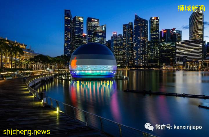 多图,超美!全球首家水上苹果店成新拍照热门地