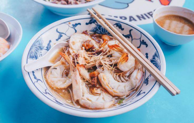 Joo Chiat 裏的蝦面,每一口都是滿足