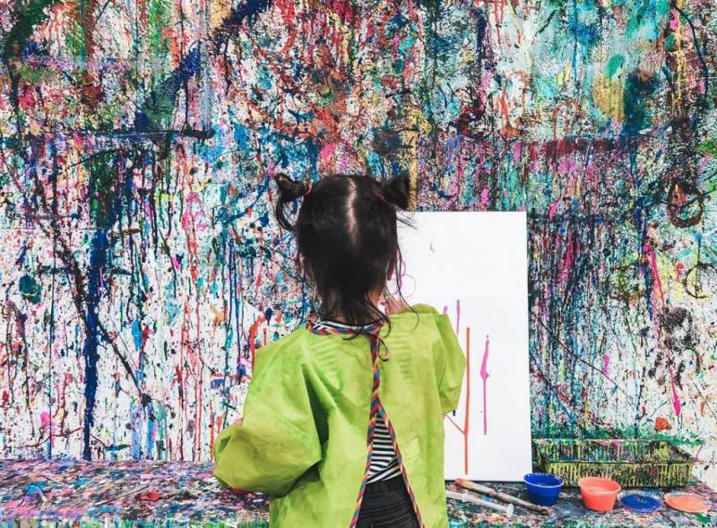 新加坡首家泼水彩画室 🌈 舒解压力+消除焦虑新去处🤩 挥洒你的才艺,释放你的压力