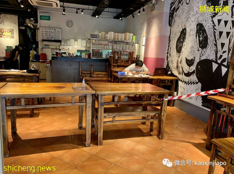 到餐館吃飯有希望了,但是一桌不能超過五個人!