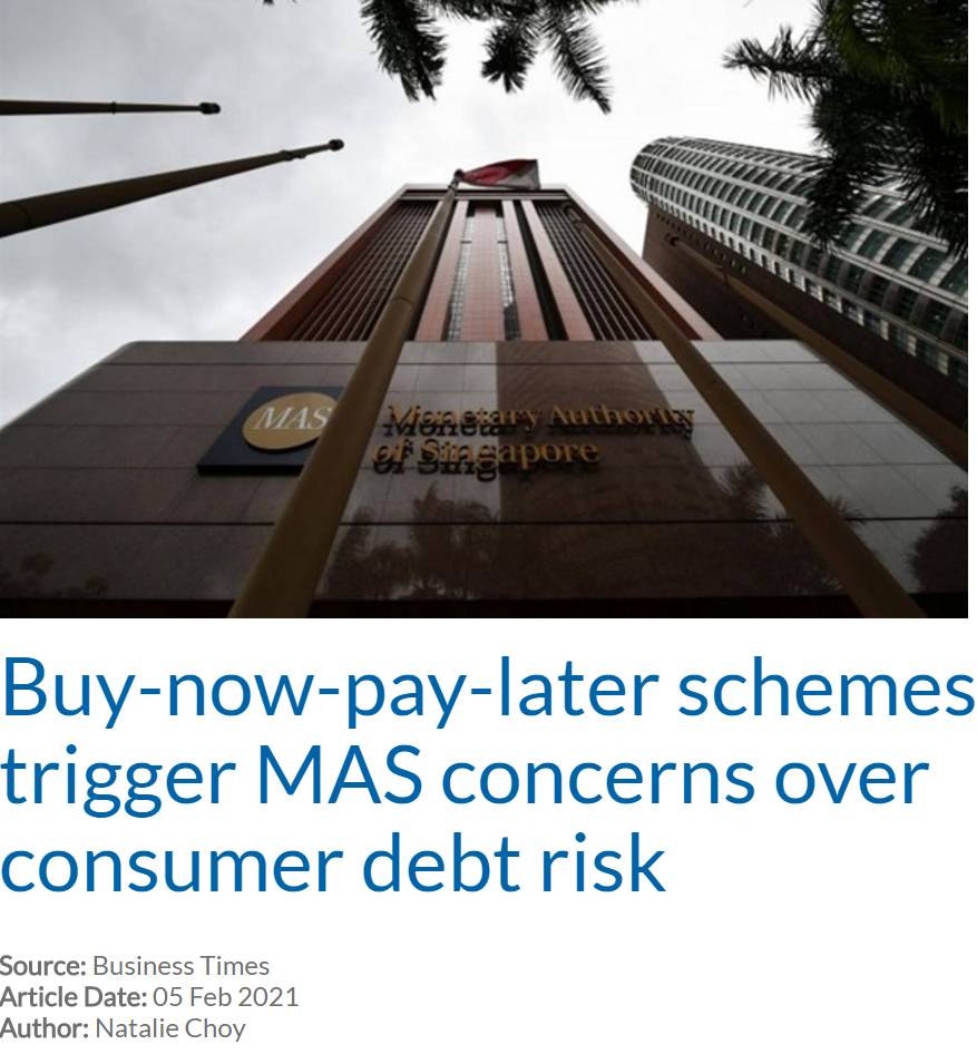 新加坡零門檻“花呗”火了！金管局出手管制，中國網友的血淚史在線勸退