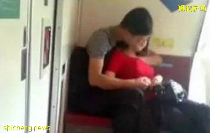 一對情侶在新加坡巴士上親熱,竟遭安哥破口大罵