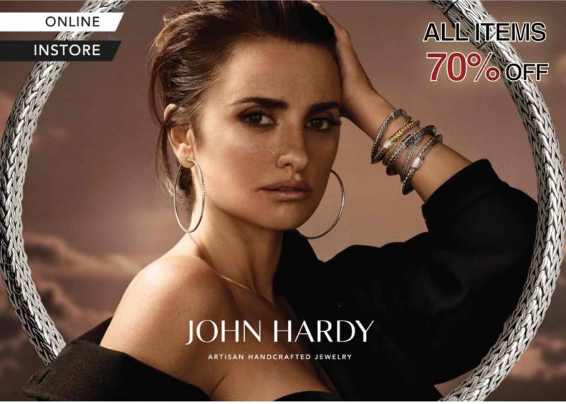 On The List新一轮大促活动：高奢珠宝JOHN HARDY全场3折、中西合璧LISA VON TANG低至2折