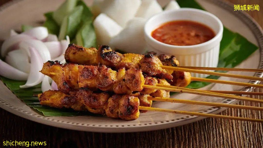 新加坡最好吃的沙嗲串，必须是大巴窑这家