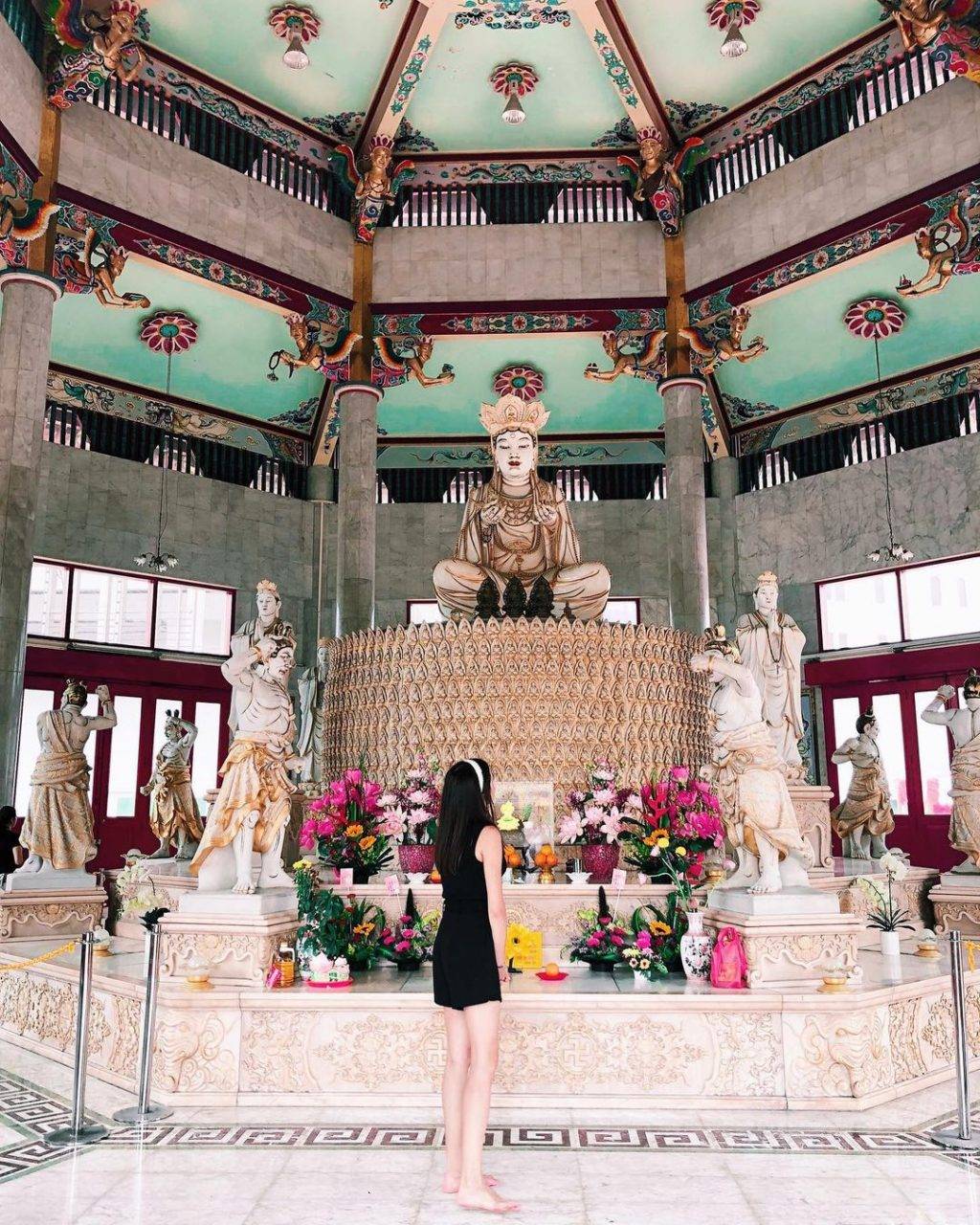 本地最大佛寺之一👉光明山普覺禅寺✨氣勢恢宏壯觀，還有巨型佛像，燒香祈福拍拍照📷