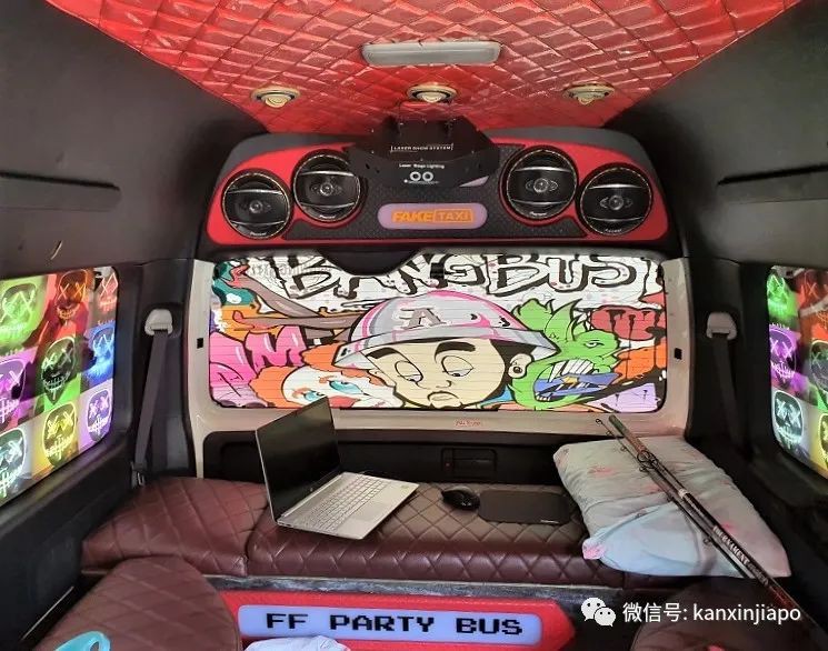 一路飞驰一路“狂欢”,新加坡改装“派对巴士”触犯多条法规