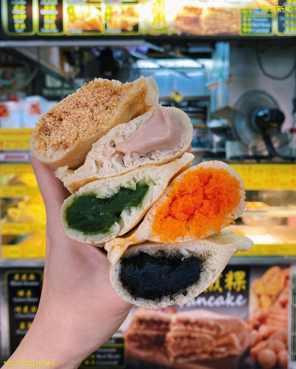 平價美食“後港682面煎粿”✨軟糯餅皮+紮實內餡+無蛋無油、10種口味一咬就爆漿💥