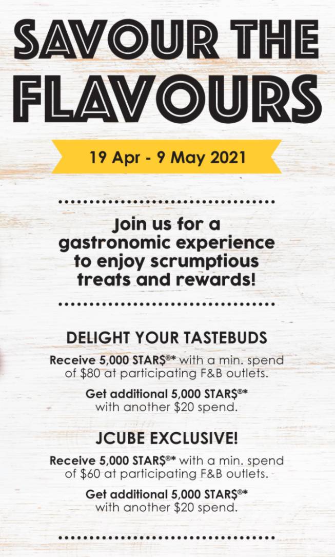 新加坡“美食天堂”名不虛傳！四家商場、數百餐廳美食大聯歡~最高吃$80送$10