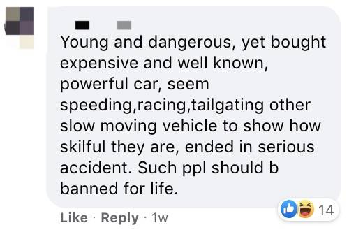 新加坡恐怖車禍!貨車跟奧迪馬路上競賽,被撞爛是它