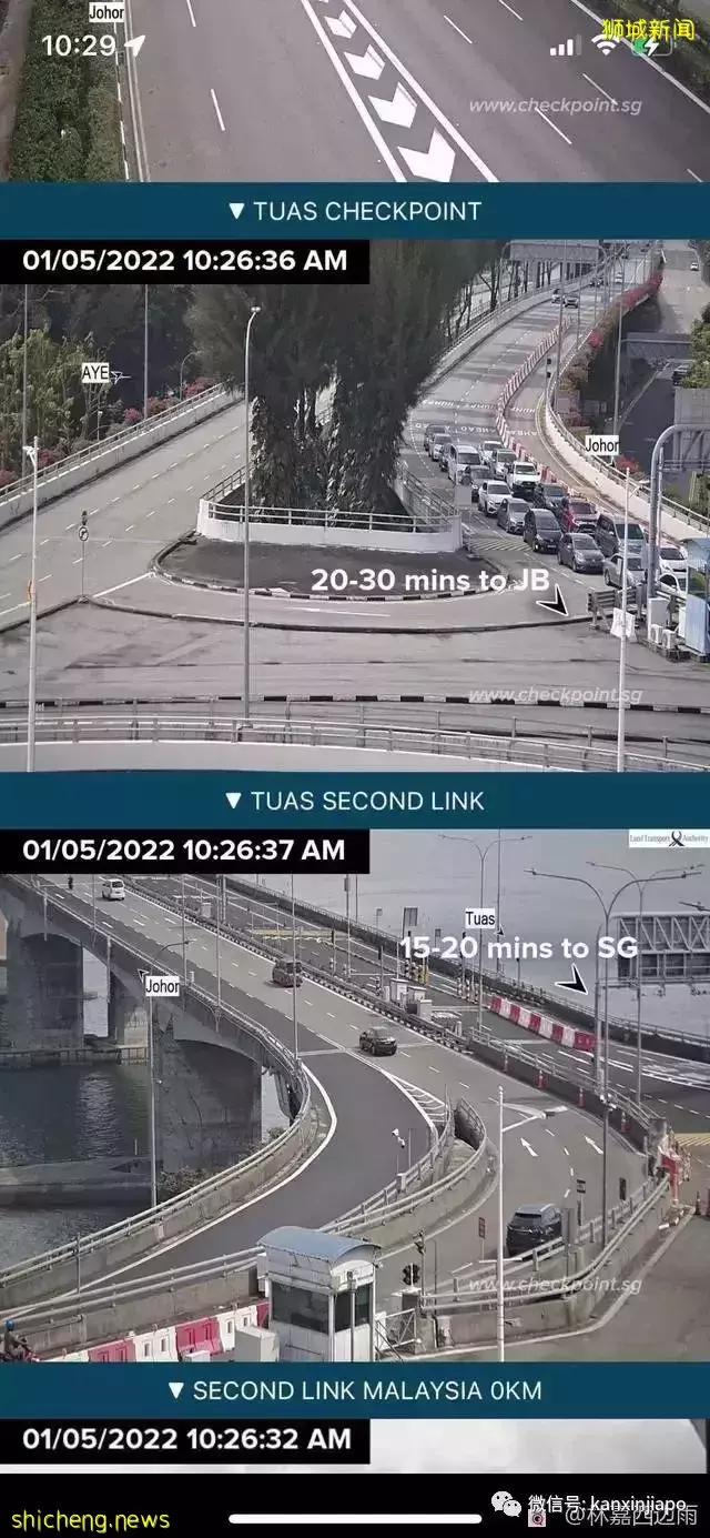 “在新加坡闷了两年,我终于开车回马来西亚探亲咯”