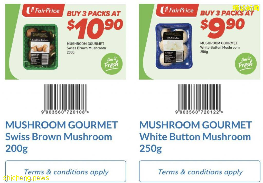 FairPrice eCoupon大放送!超过500种商品参与打折,扫描条码即可享受优惠