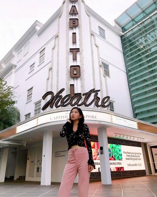 新加坡最古老影院🎬 Capitol Theatre 華麗變身，成爲時尚高逼格打卡點