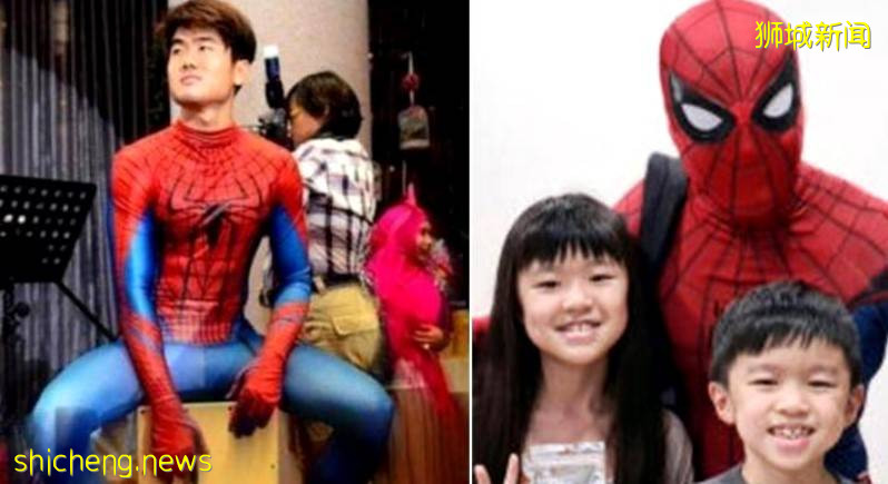这也太酷了！补习中心老师扮蜘蛛侠给学生送礼