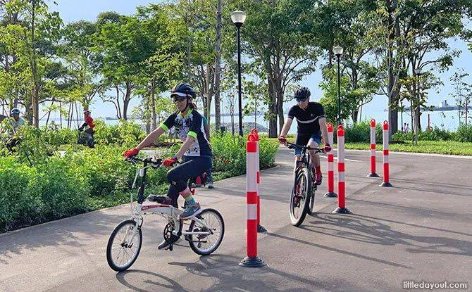 觀鳥、陡坡、嬉水、看夕陽,13條新加坡最美親子騎行路線