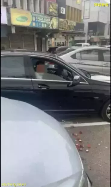 新加坡豪车司机在马来西亚造垃圾、不听劝,还预揍人